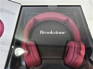 Brookstone Silentbeat Wireless Headphones Purple Plum Like New Buya